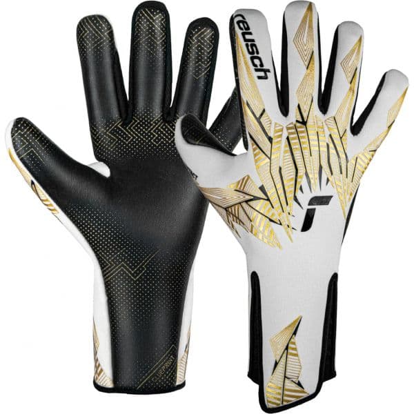 Reusch Luvas de Guarda-redes Pure Contact Gold X Glueprint Strapless 5470915-1131 9,5 Branco
