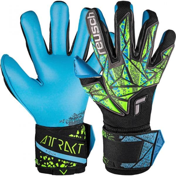 Reusch Luvas de Guarda-redes Attrakt Aqua 2024 5470439-7410 8 Preto