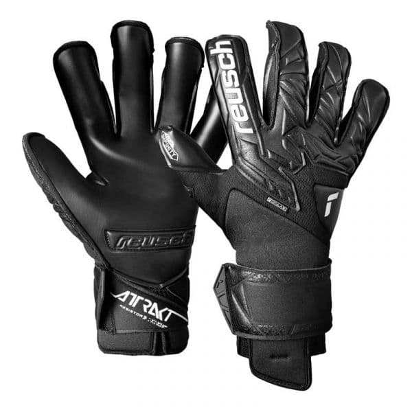 Reusch Luvas de Guarda-redes Attrakt Infinity Resistor Goalkeeper Gloves 5570745-7700 8,5 Preto