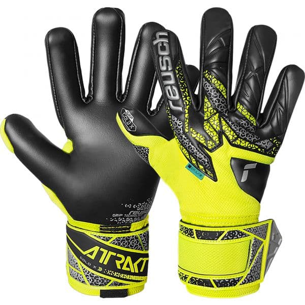 Reusch Luvas de Guarda-redes Attrakt Gold X Nc Goalkeeper Gloves 5570955-2025 10 Preto