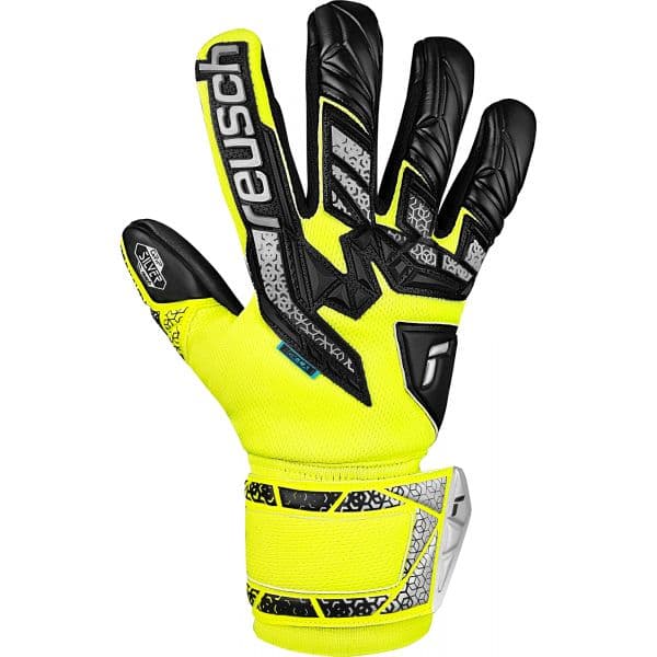 Reusch Luvas de Guarda-redes Attrakt Freegel Silver Goalkeeper Gloves 5570235-2025 9,5 Amarelo