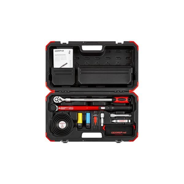 Gedore Kit de Montagem de Rodas 11 Peças R68903011 com Chave Dinamométrica