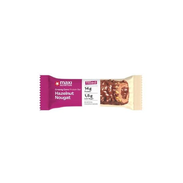 Maxi Nutrition Barra de Proteína Nougat de Avelã Creamy Core 45g