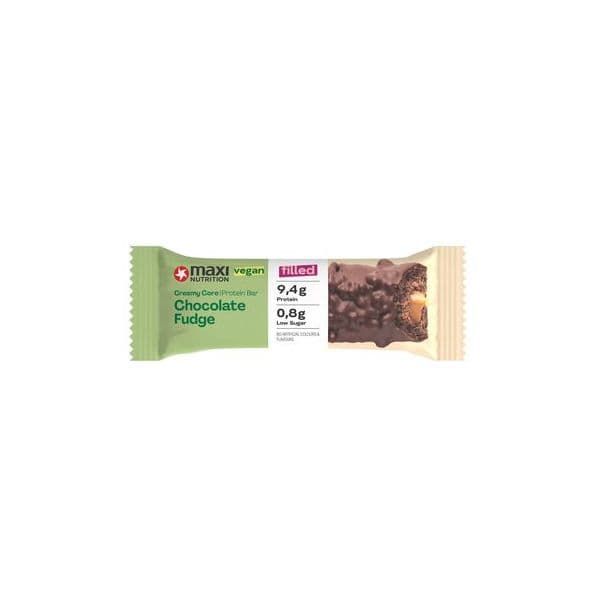 Maxi Nutrition Barra de Chocolate Vegan Fudge Creamy Core 45g