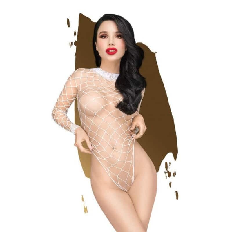 Penthouse Teddy – Scandalous Teddy White Xl