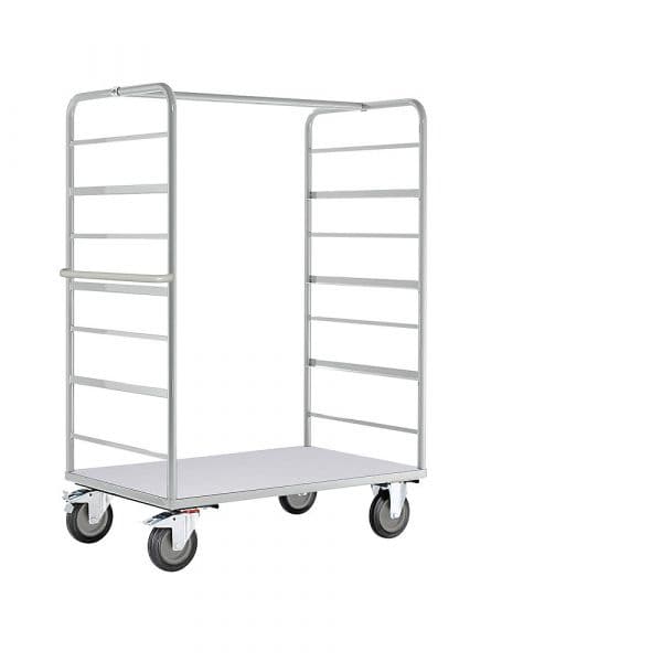 Eurokraft Carro de Andares Esd, Modelo Base, Superfícies de Carga Cxl 975 X 700 mm Cinzento Claro Ral 7035 - M14176721-659557