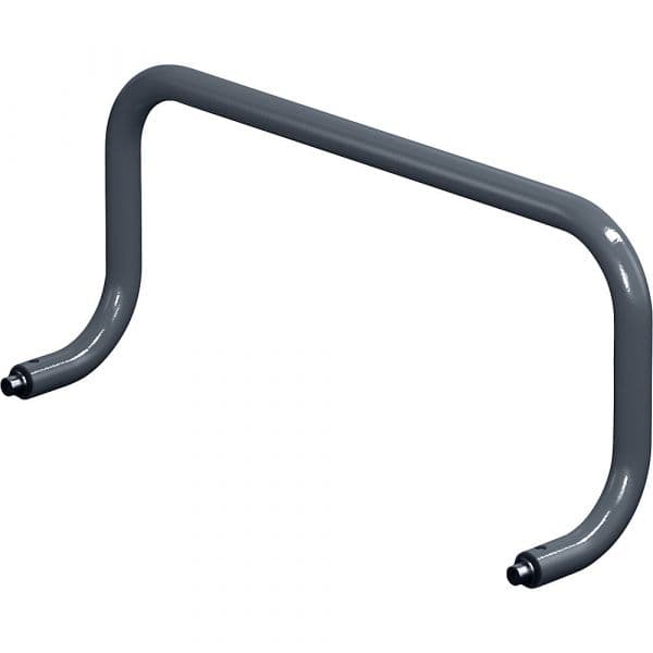Eurokraft Varão de Empurrar, Ergonómico, para Carro de Montagem, Largura 700 mm, Cinzento Antracite Cinzento Antracite Ral 7016 - M14551157-659799