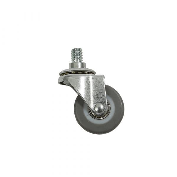 Roda Orientável para Trolley de Transporte, para Modelos Ar, Plástico, a Partir de 3 Unid. Cinzento
