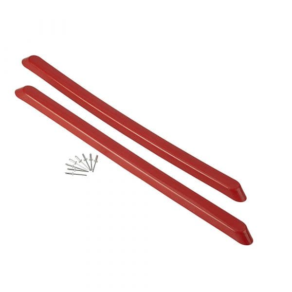 Kaiser+kraft Patins Deslizantes, Par, para Carro em Aço para Sacos, Vermelho Vermelho - M9568338-527736