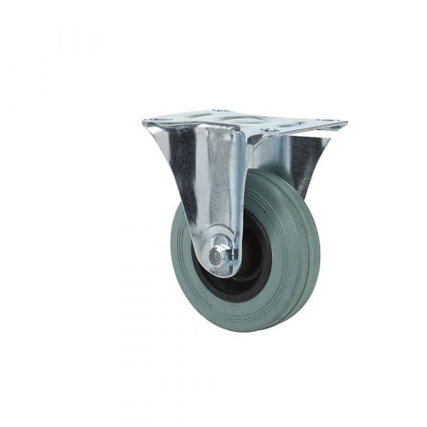 Kaiser+kraft Roda Fixa, para Carro de Plataforma, Cinzento Cinzento - M13443852-487406
