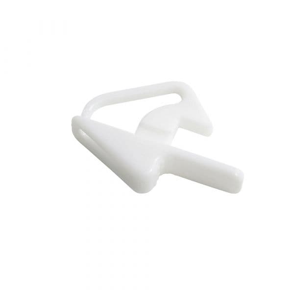 Kaiser+kraft Fecho de Mola para Mala Multiuso, Plástico, Branco, a Partir de 12 Unid. Branco - M1322651-311839