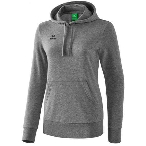 Erima Basic Hoodie Cinzento 40 Mulher