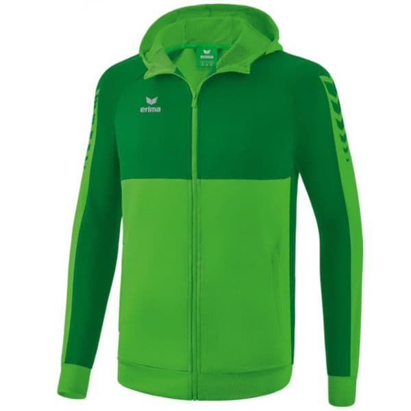 Erima Casaco com Capuz Six Wings 1032208 M Verde