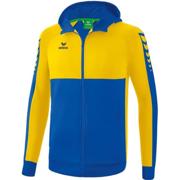 Erima Casaco com Capuz Six Wings Trainingsjacket 1032210 L Azul