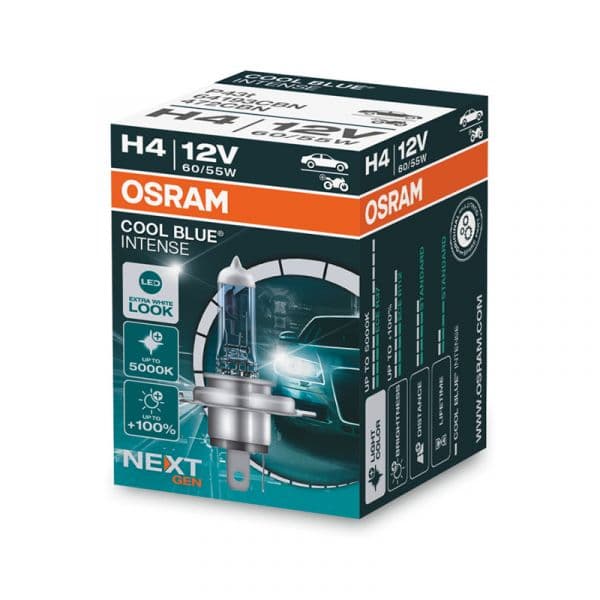 Osram Lâmpada H4 12V 60/55W Cool Blue Intense Next Gen - 64193CBN