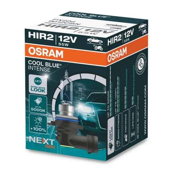 Osram Lâmpada HIR2 12V/55W Cool Blue Intense Next Gen - 9012CBN