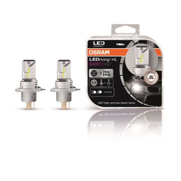 Osram Lâmpadas h4/h19 Ledriving Hl Easy 12v 1400lm - 64193DWESY-HCB