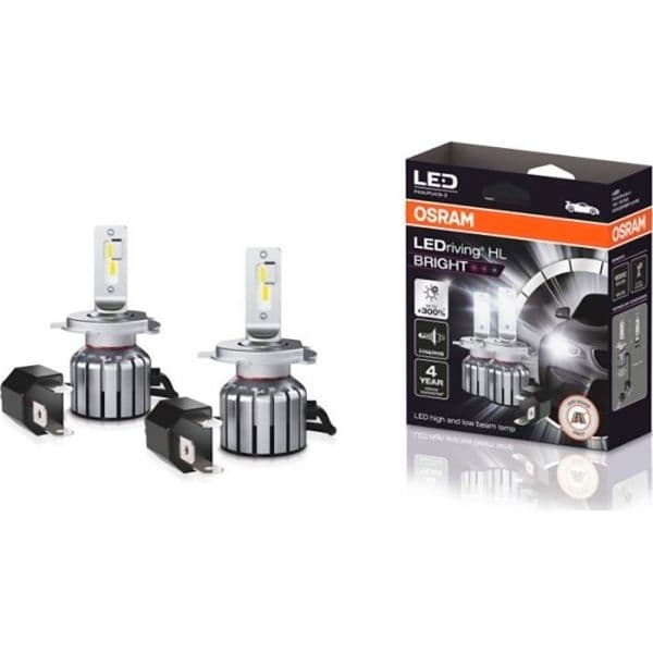 Osram Lampadas H4/H19 Ledriving Hl Bright 12V 1700l - 64193DWBRT-2HFB