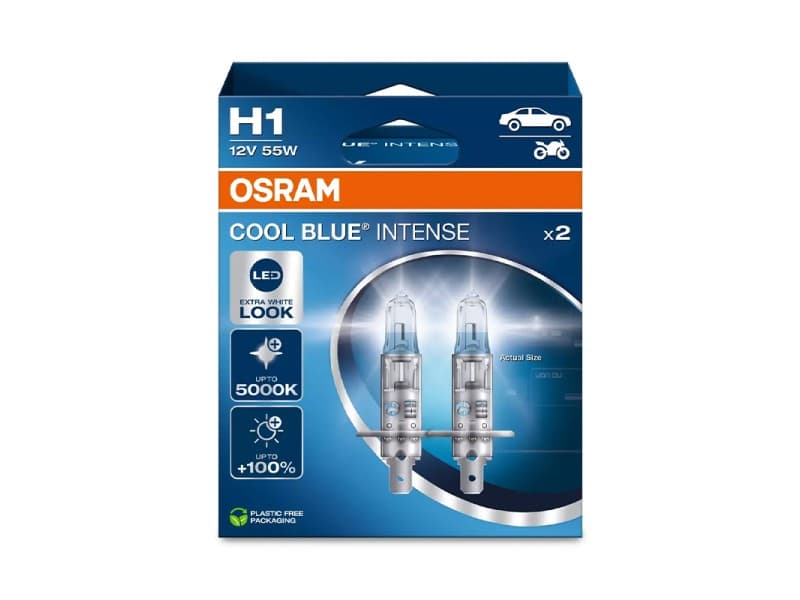 Osram Kit 2 Lâmpadas H1 12V/55W Cool Blue Intense Next Gen Hb 12V - 64150CBN-2HB