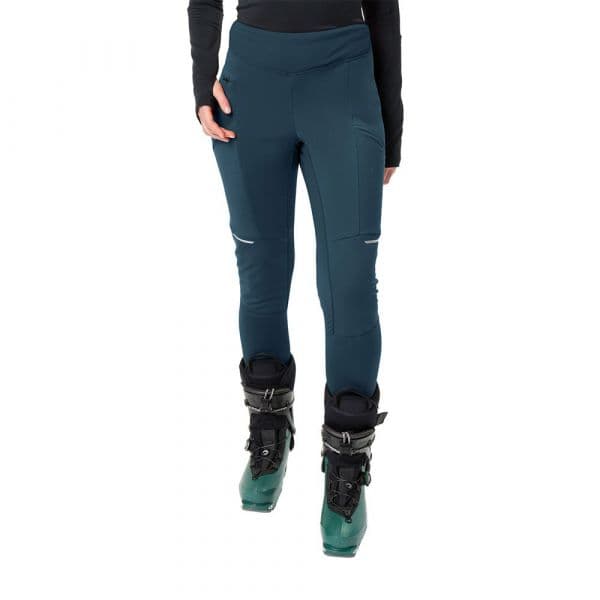 Vaude Larice Leggings Azul 40 / Regular Mulher