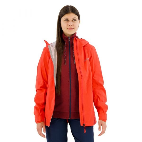 Vaude Croz 3l Iii Jacket Laranja 42 Mulher