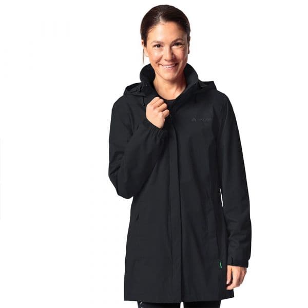 Vaude Escape Parka Preto 34 Mulher