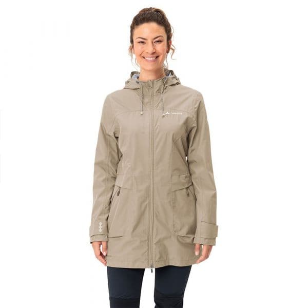 Vaude Skomer Parka Beige 46 Mulher
