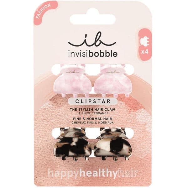 Invisibobble Clipstar Mola de Cabelo Pequenas 4 Unidades