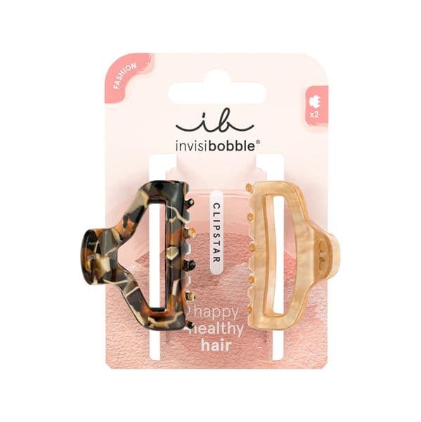 Invisibobble Clipstar Golden Roar Mola de Cabelo 2 Unidades