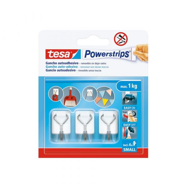 Tesa Gancho Powerstrips S Branco