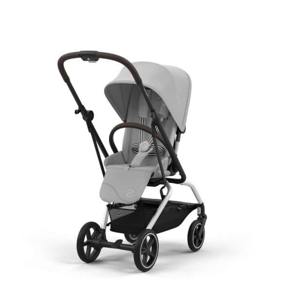 Cybex Carrinho Eezy S Twist+2 Silver Frame / Fog Grey