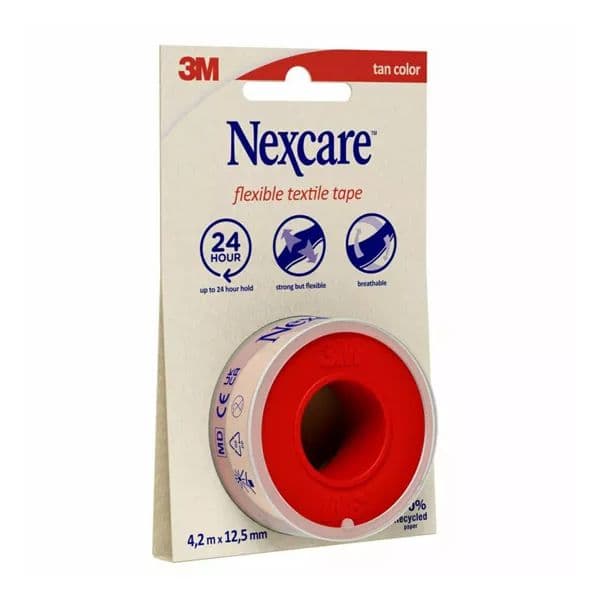 Nexcare Fita Adesiva Textil 4.2m x 12.5mm