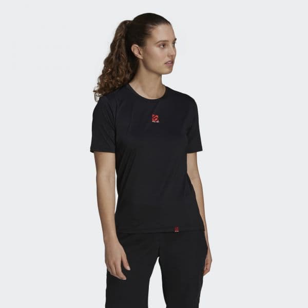 adidas T-Shirt Bike TrailX Five Ten Black L - GJ8415-L