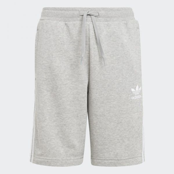 Adidas Calções Adicolor Medium Grey Heather / White 140 - H32343-140