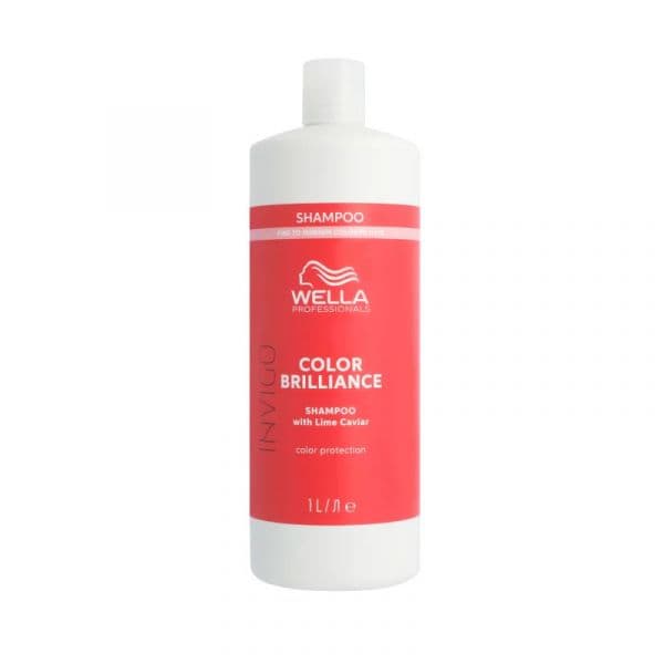Wella Invigo Color Brilliance Shampoo para Cabelo Fino 1000ml