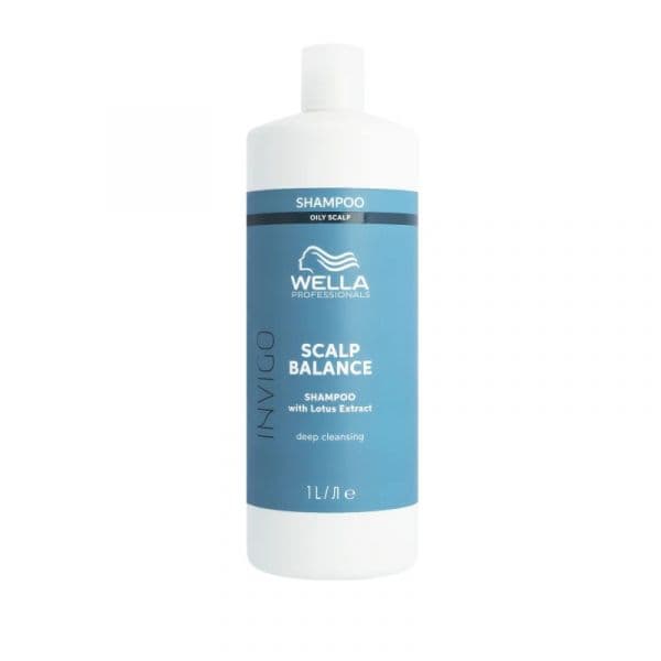 Wella Invigo Balance Shampoo para Couro Cabeludo Oleoso 1000ml