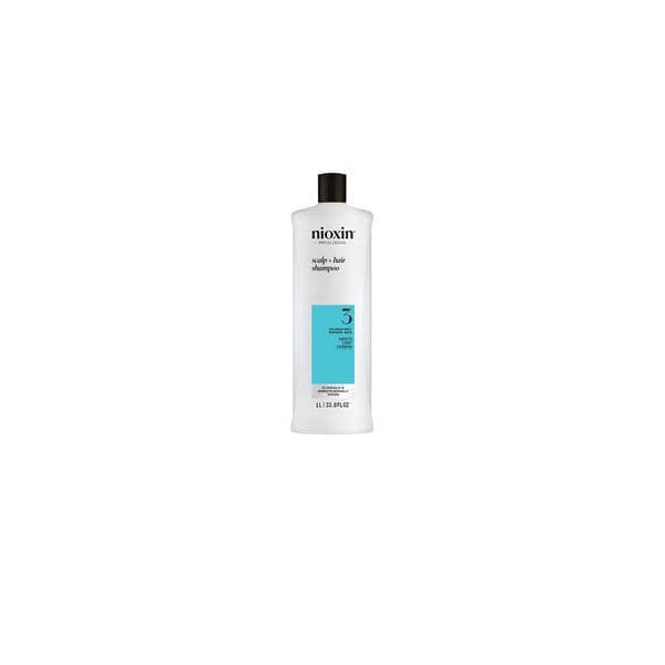 Nioxin System 3 Scalp + Hair Shampoo Shampoo de Limpeza para a Queda de Cabelo Colorido 1000ml