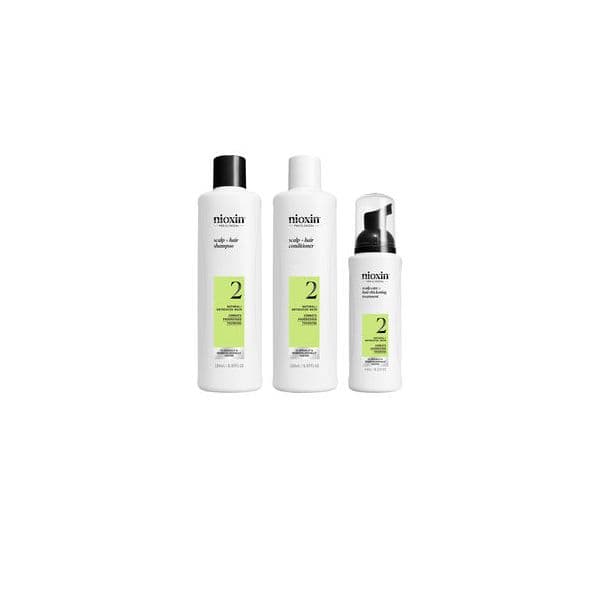 Nioxin Sistema 2 para Cabelo Natural com Perda de Densidade Avançada Pack