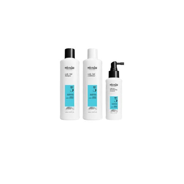 Nioxin Sistema 3 para Cabelo com Coloração com Perda de Densidade Ligeira Pack