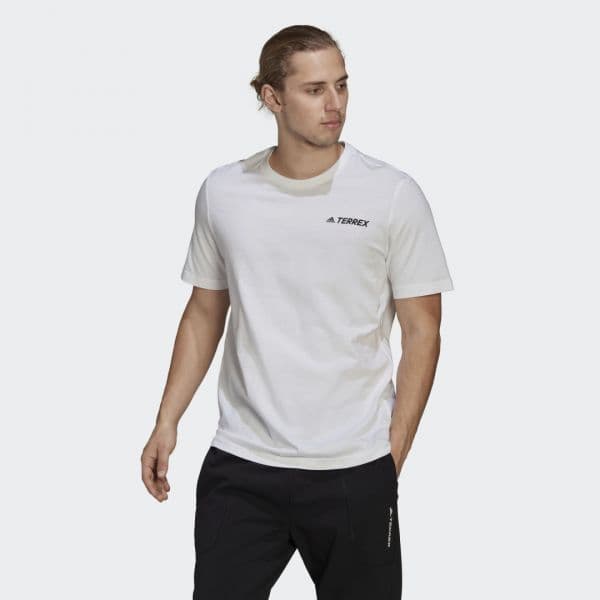 adidas T-Shirt Mountain TERREX White L - HE1767-L
