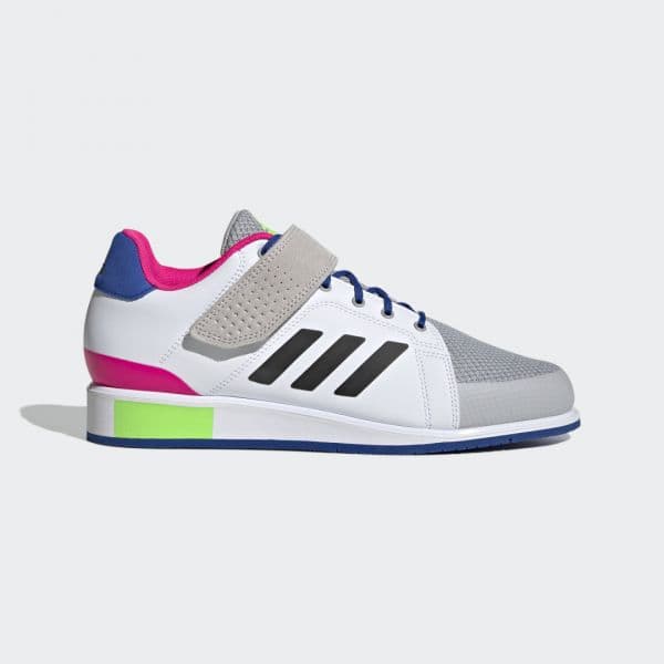 Adidas Halterofilismo Tokyo Power Perfect 3 Cloud White / Core Black / Team Solar Green 43 1/3 - GZ1476-43 1/3