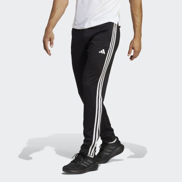 adidas Calças 3-Stripes Train Essentials Black / White XL - IB8168-0005