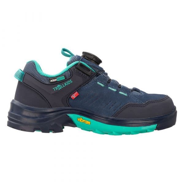 Trollkids Gjende Hiking Shoes Azul,Preto 37