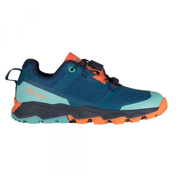 Trollkids Sandefjord Xt Hiking Shoes Laranja,Azul 29