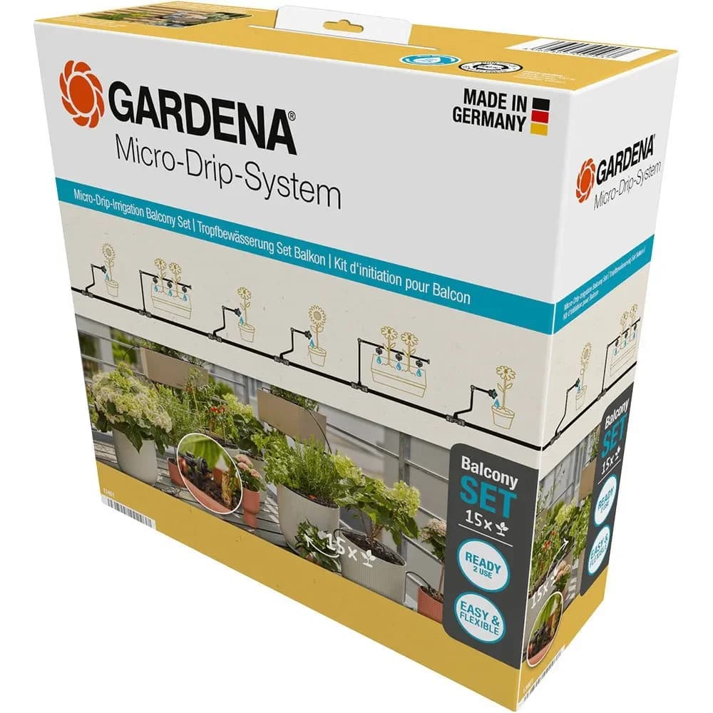 Gardena Kit Micro-Irrigação para Varandas 13401-20