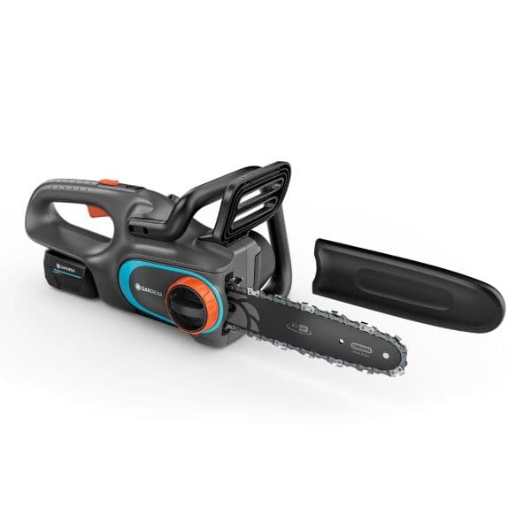 Gardena Motosserra Elétrica PowerSaw 250/18V 8 m/s 200 mm Preto