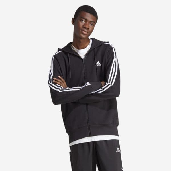 Adidas Casaco com Capuz para Fitness Homem Adidas Preto-s