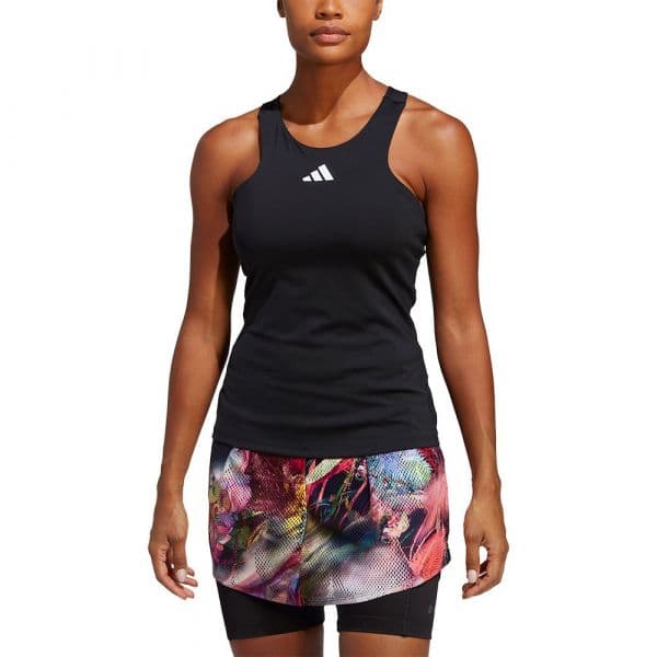 Adidas Y Sleeveless T-shirt Preto L Mulher