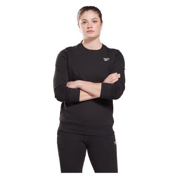 Reebok Ri Sl French Terry Crew Sweatshirt Preto L Mulher