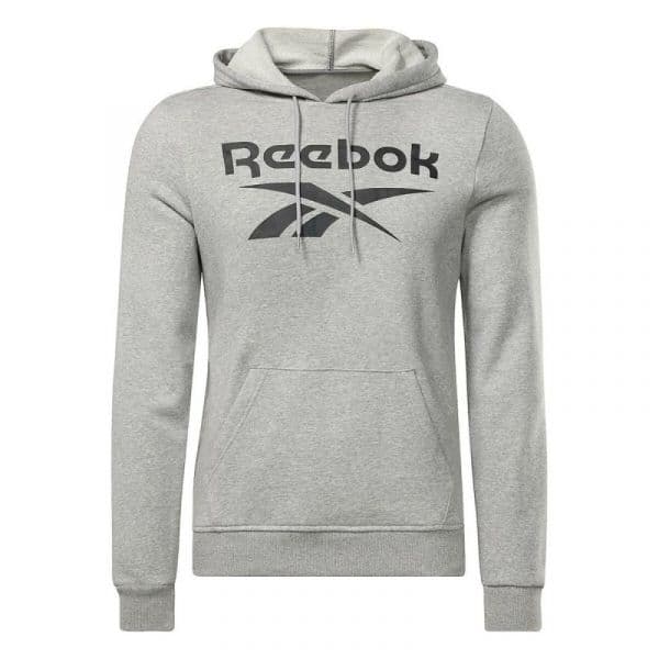 Reebok Identity French Terry Vector Pullover Sweatshirt Cinzento M Homem